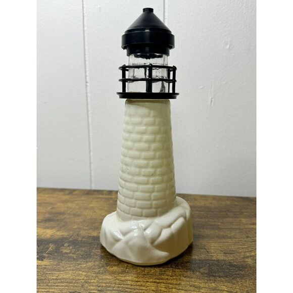 Avon, Old Spice Lighthouse  Decanters Bottle Vintage. Small Bit Left In Bottle - Picture 3 of 6